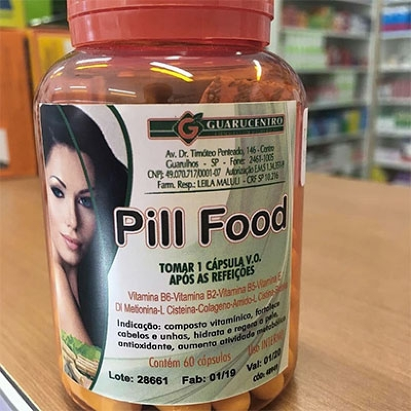 Farmácia de Manipulação Philfood Onde Encontro Mandaqui - Farmácia para Manipulação de Vitamina
